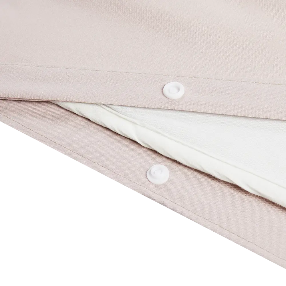 Пододеяльник Inspire 145x215 см сатин цвет пыльно-розовый STLM-2169697 - Вид №2