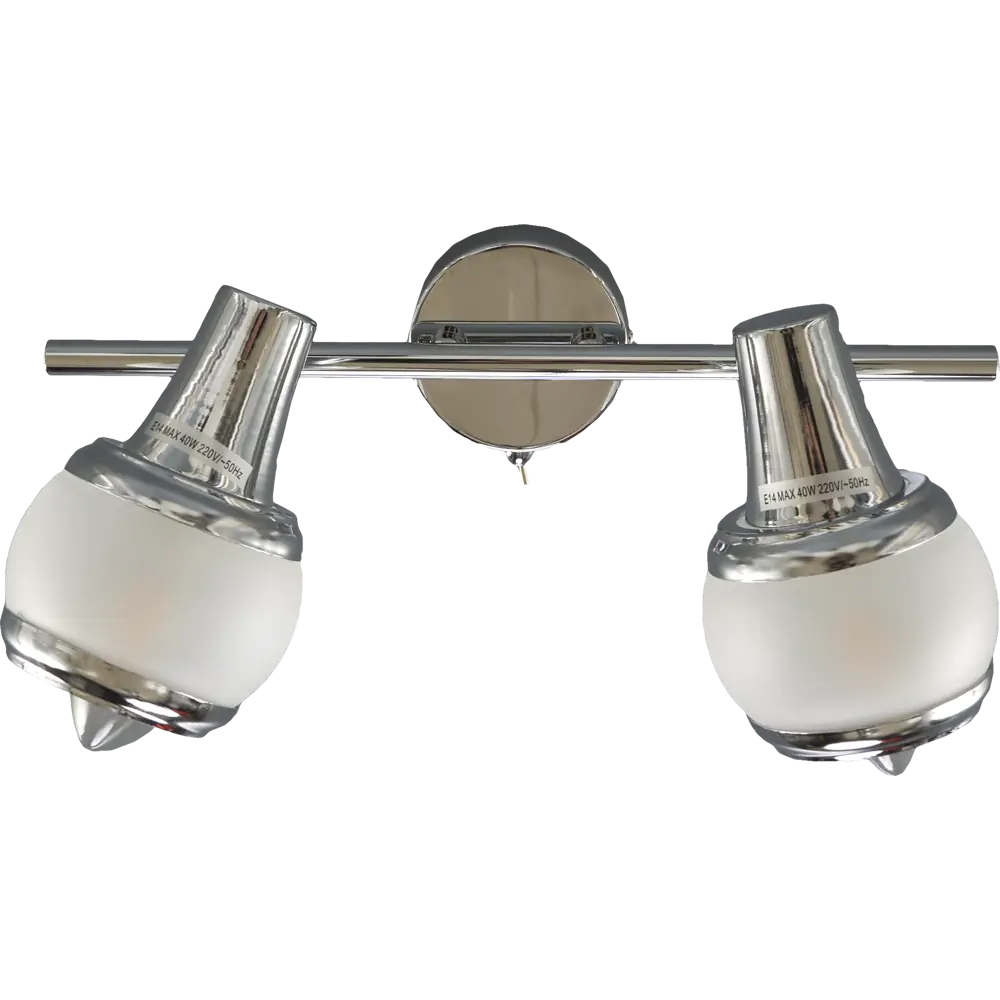 Спот поворотный Largo 2 лампы 4 м² цвет хром Escada STLM-2163577 - Вид №1