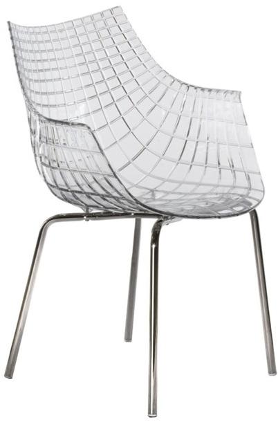 Driade Стул из поликарбоната на стальной основе Meridiana sun-id-1458321 - Вид №1