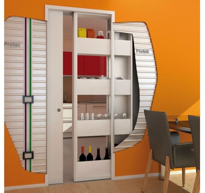 PROTEK® Раздвижная дверь и стойка с контейнером Bigfoot® sun-id-1428354 - Вид №2