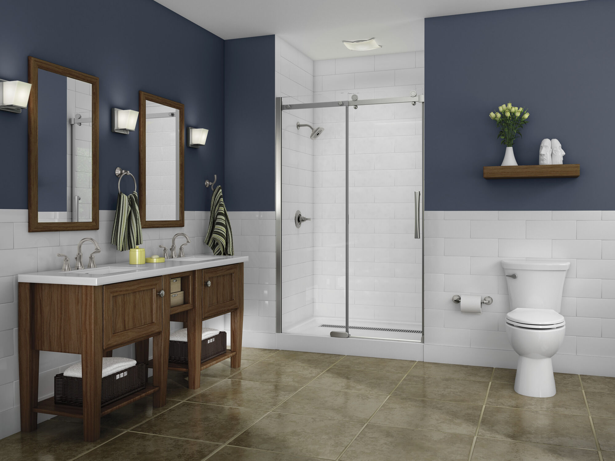 Удлиненный туалет Delta Faucet PRÉLUDE C43101-WH - Вид №4