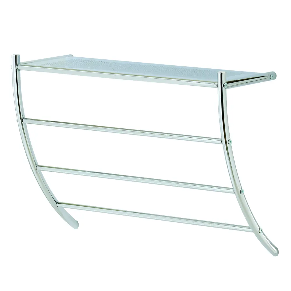 Полка для полотенец Swensa тройной цвет хром Наклонный STLM-2045311