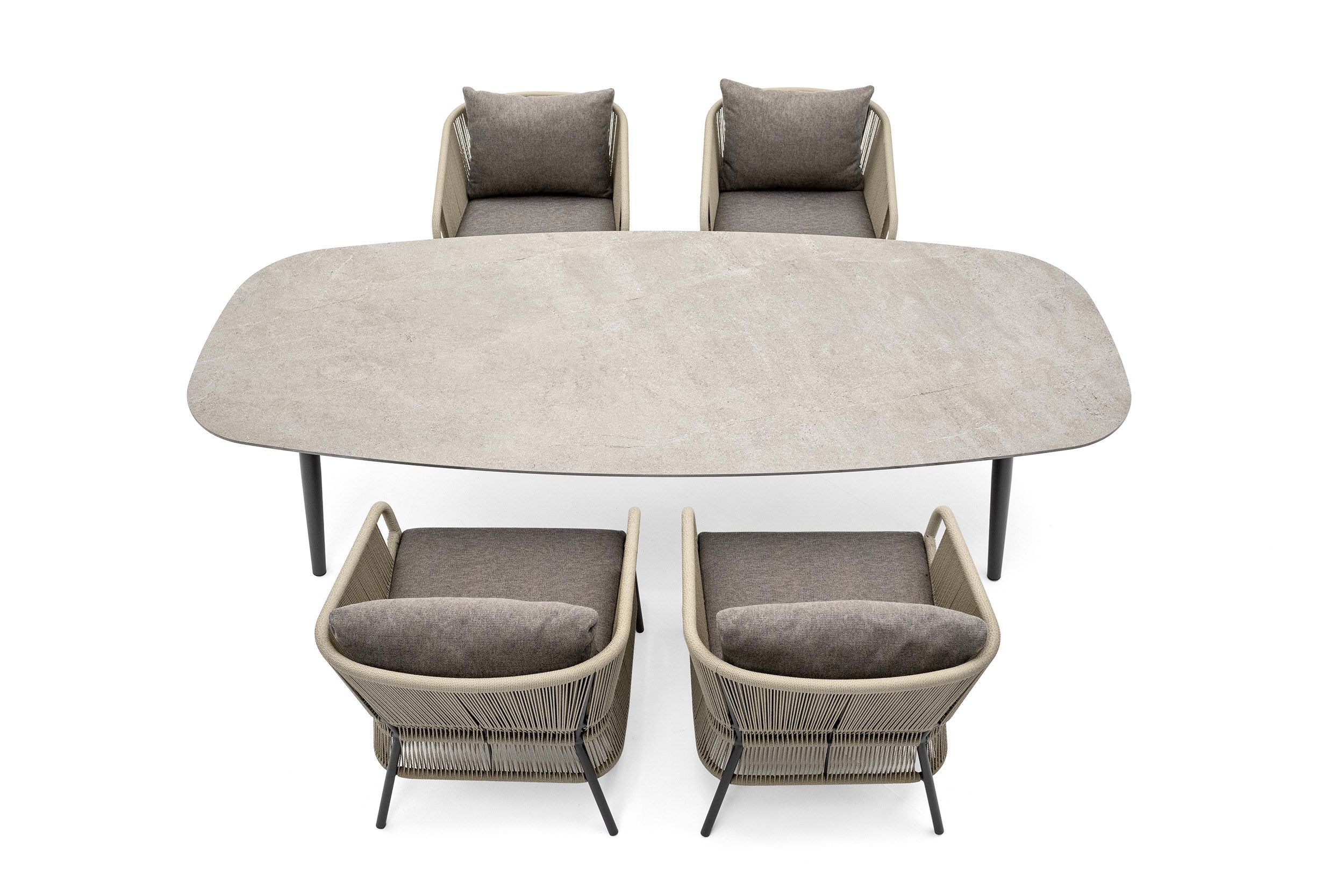 Синтетическое волокно садовое кресло с подлокотниками Varaschin Cricket ARCH-00074838 - Вид №13