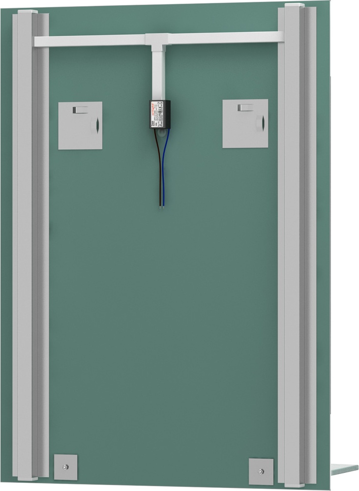 BY 2161 Зеркало с полочкой 55 cm с 2-мя встроенными LED-светильниками 11 W EVOFORM Ledline-S - Вид №2