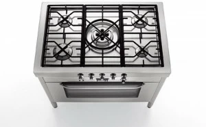 ALPES-INOX Профессиональная отдельно стоящая кухня из нержавеющей стали Liberi in cucina