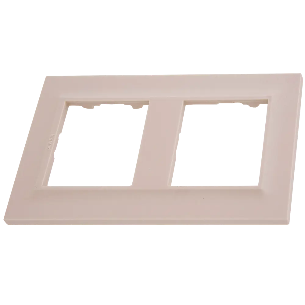 Рамка для розеток и выключателей Legrand Structura 2 поста цвет розовый STLM-2160077 - Вид №2