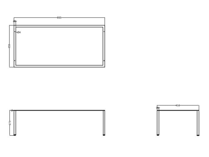 Напольная раковина из ДСП со встроенной раковиной COLAVENE 20.20 Skyland ARCH-00141999 - Вид №3