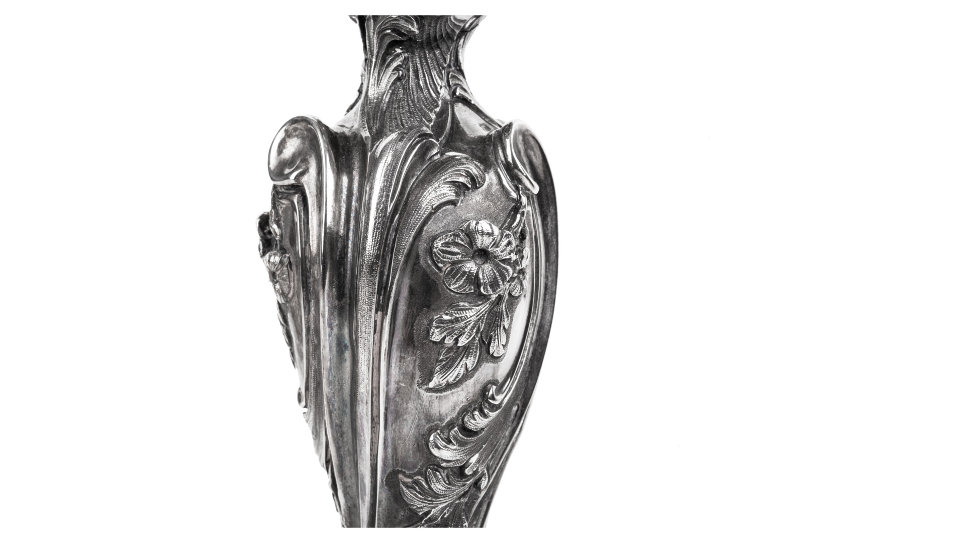 101989 Odiot Канделябр семирожковый Odiot "Рокайл" (серебро 925) 60см Серебро 925  - Вид №12