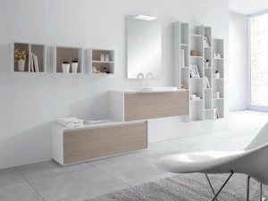 LASA IDEA Тумба под умывальник с ящиками Metropolis