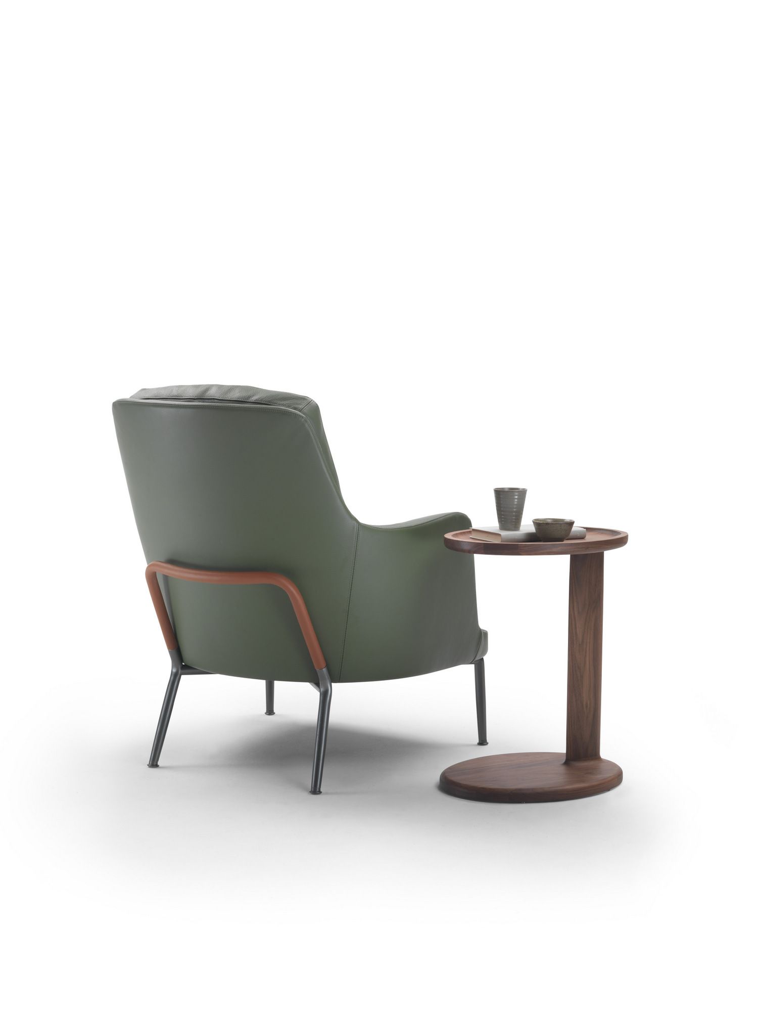 Кожаное кресло с подлокотниками Flexform Marley ARCH-00072711 - Вид №3