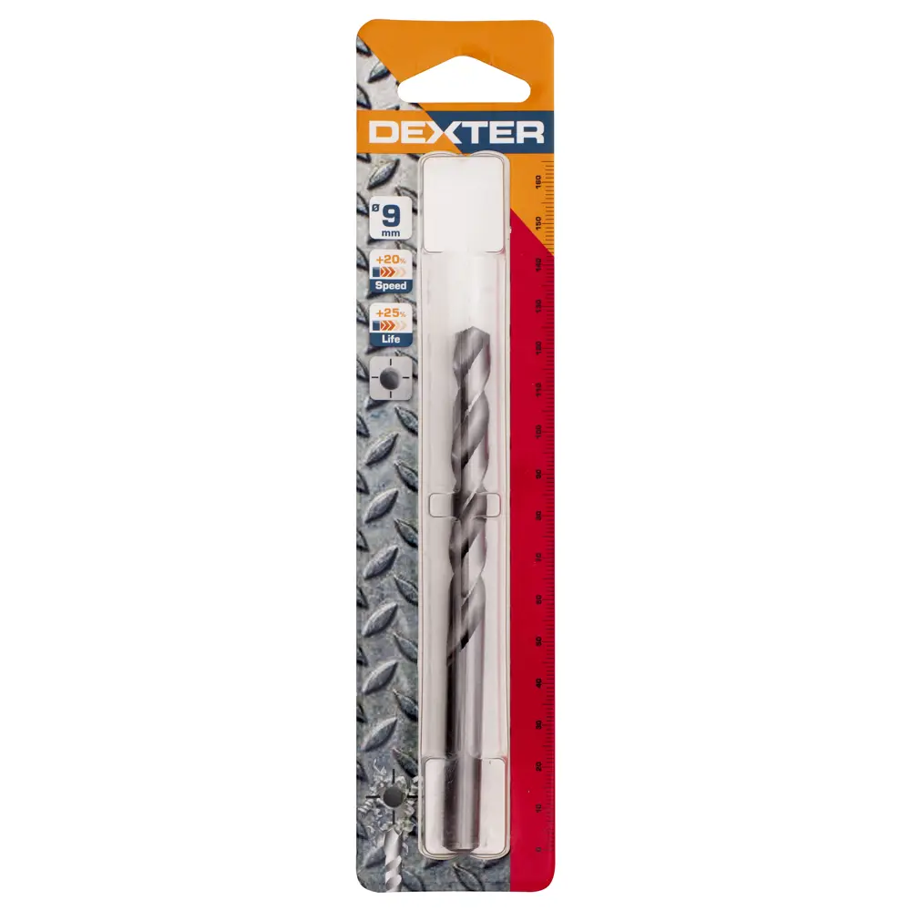 Сверло по металлу HSS-G 9х125 мм Dexter SM259 STLM-2094212 - Вид №2