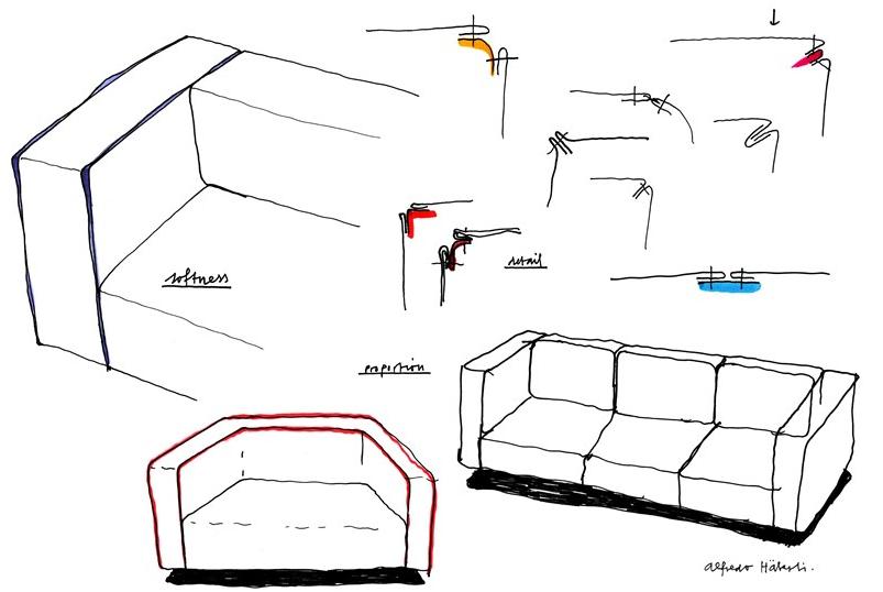 Andreu World Секционный модульный диван из ткани Dado sun-id-1371204 - Вид №4