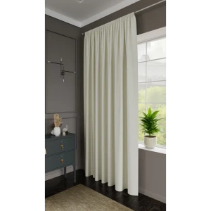 Штора MIAMOZA Букле молочная 200x280 см с ленточным креплением 89427073