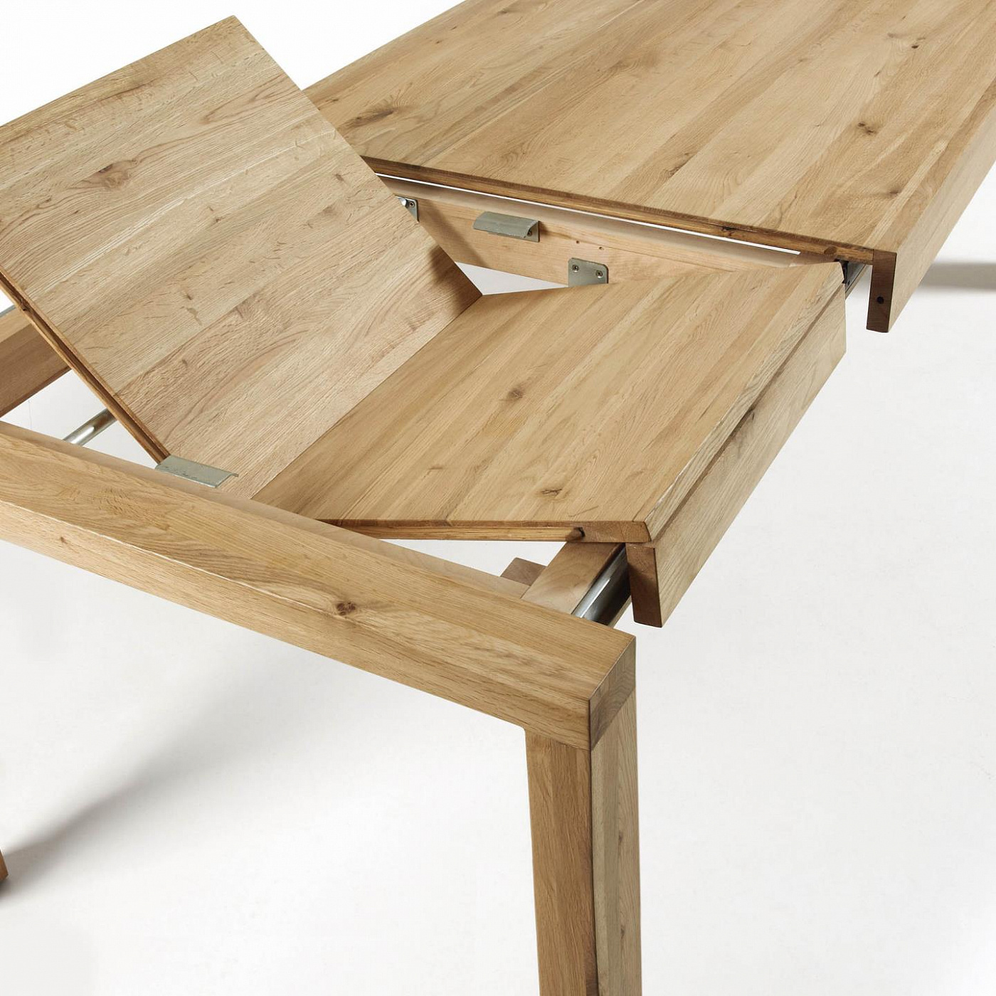 056597 Обеденный стол Vivy 180(230)x90 дуб натуральный La Forma Briva  - Вид №2