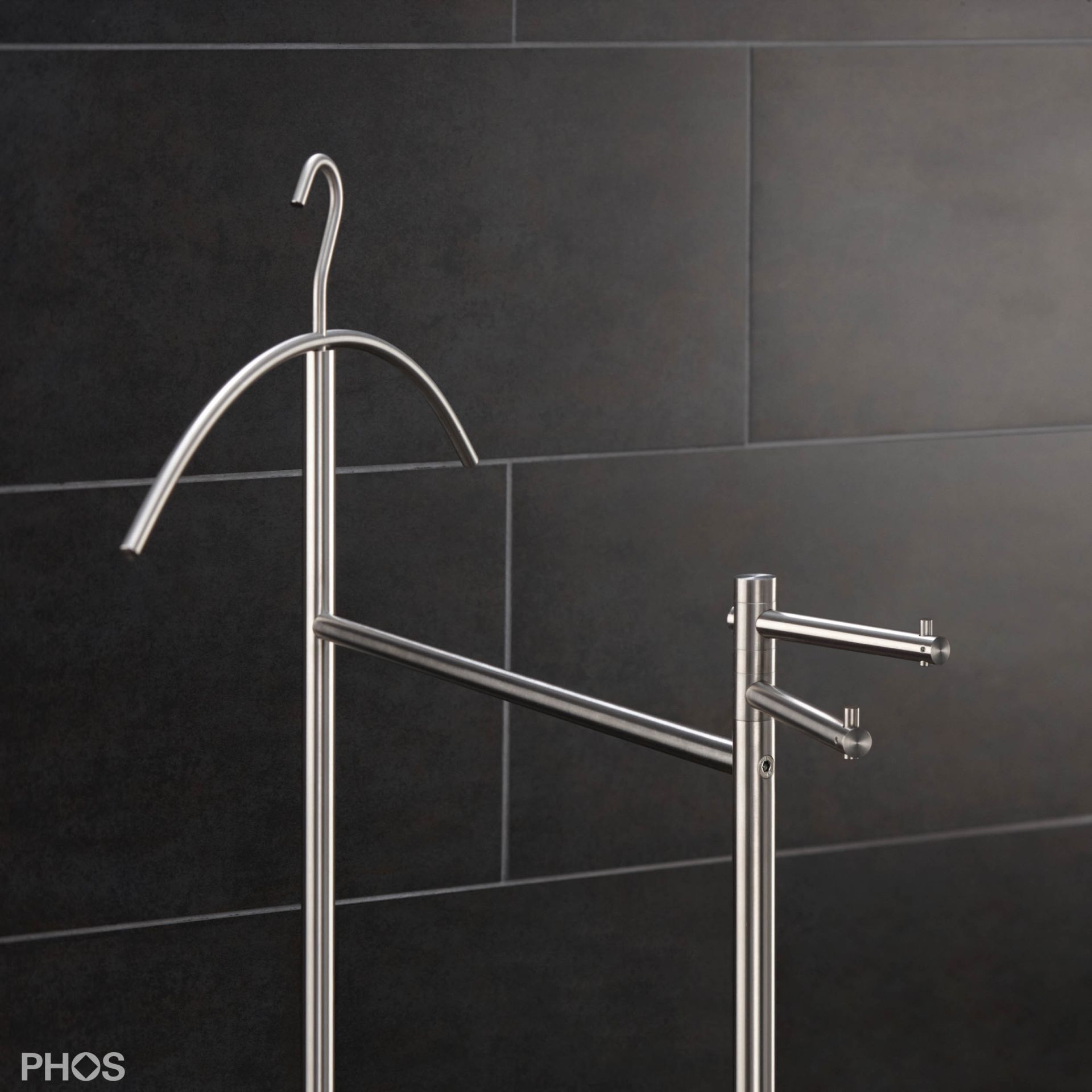 GSD-BPB Стойка Valet с овальной опорной плитой. цвет нижней пластины: синий PHOS  - Вид №2