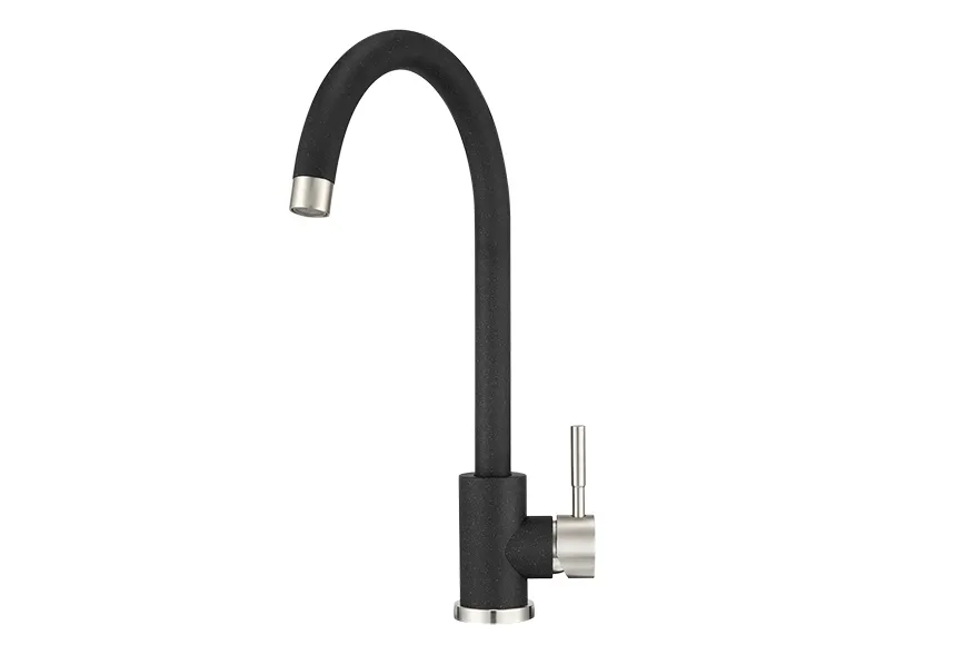 ST-4031, ЧЁРНЫЙ, СМЕСИТЕЛЬ КУХОННЫЙ GRANULA Standart ST-4031-ST25 - Вид №1