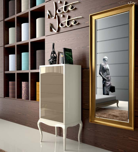 107555 Шифоньер Amura Plain глянцевый La Ebanisteria Nite-Nite 