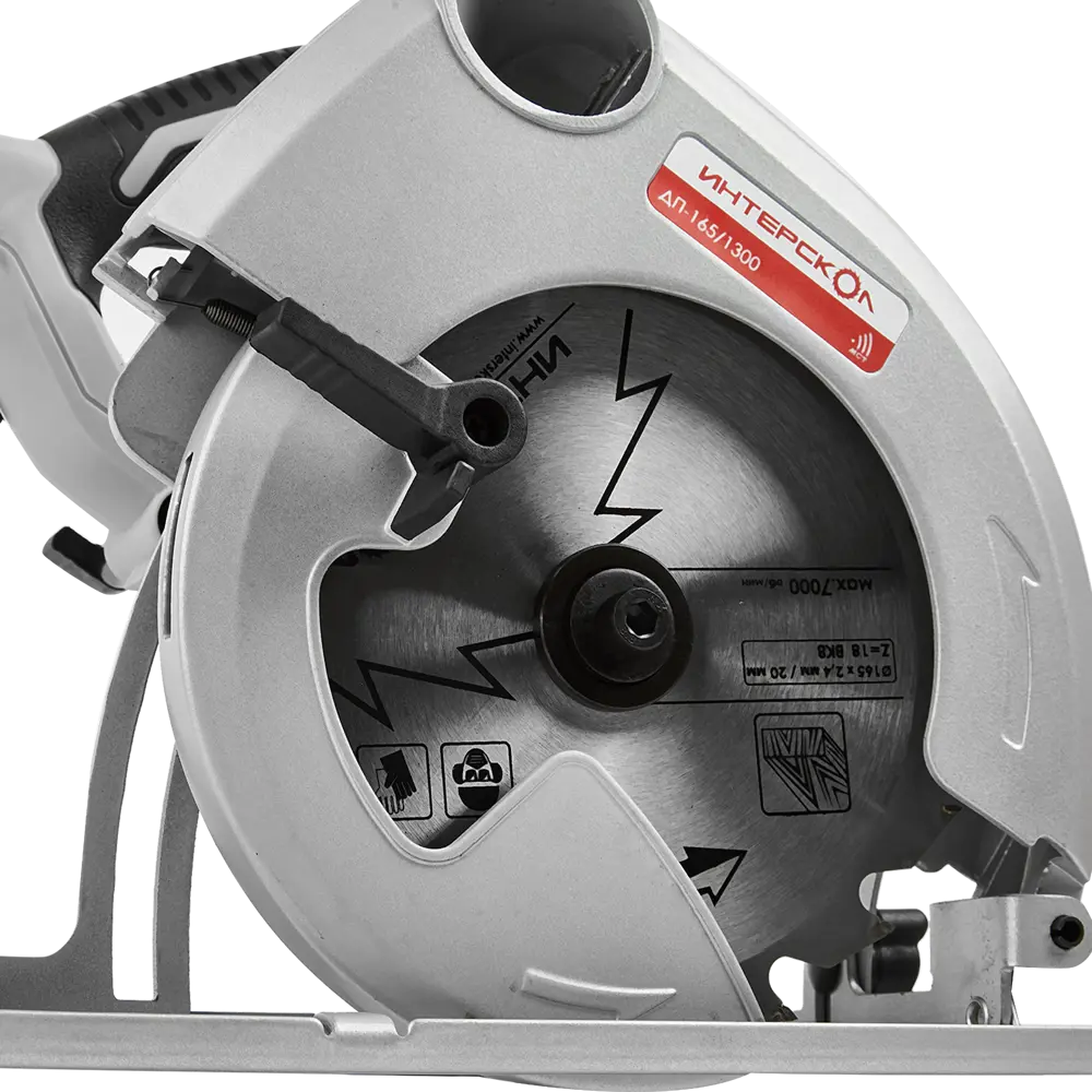 Пила циркулярная сетевая Интерскол ДП-165/1300, 1300 Вт, 165 мм STLM-2007302 - Вид №4