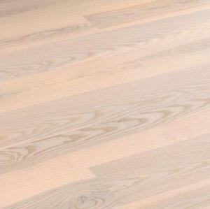 Паркетная доска Haro 4000 Series Top connect арктически-белый Ясень Кантри (Гладкая) 2200х180 мм.