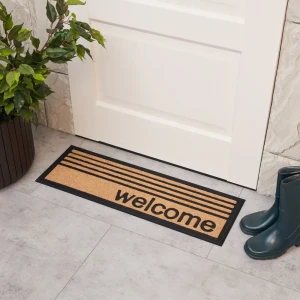 Коврик Inspire Balia WL 25x75 см полиэстер цвет золотистый 82761206 STLM-2074484