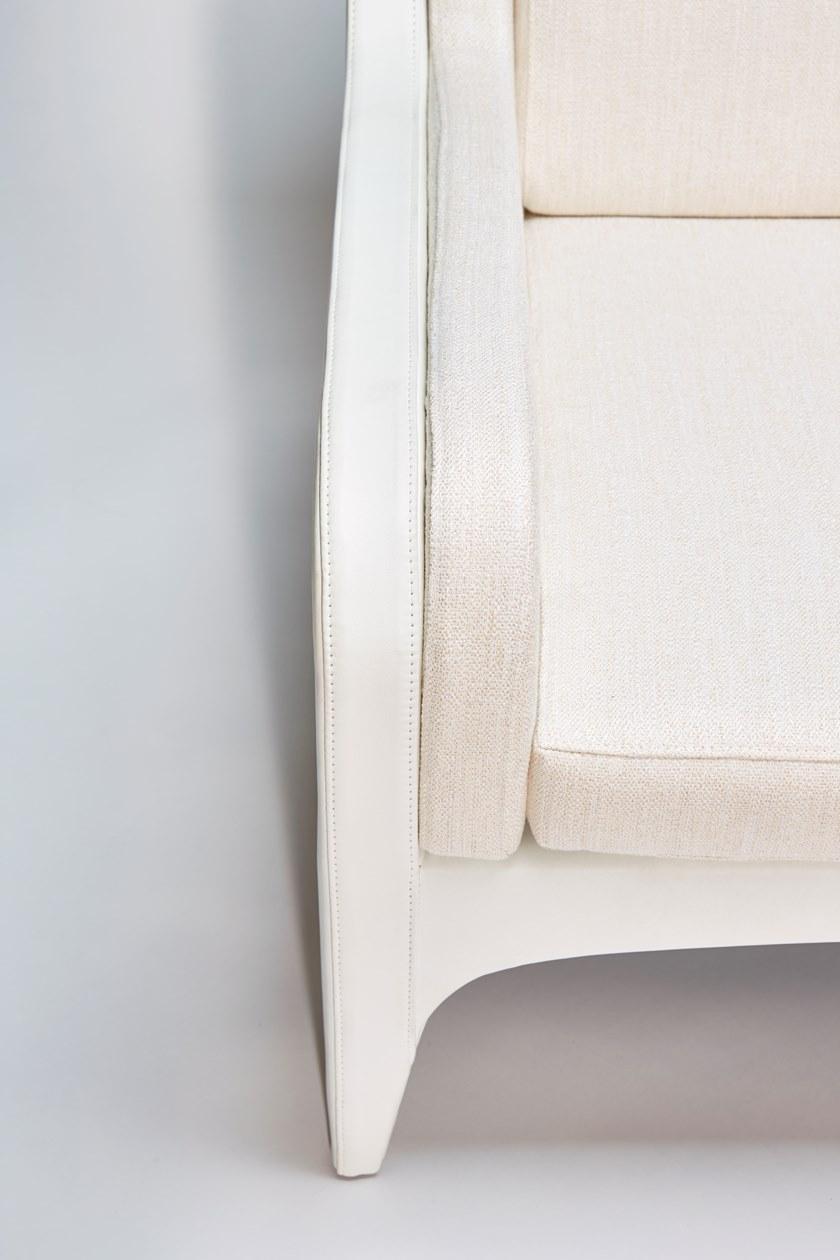 REDA AMALOU DESIGN Кресло из кожи и ткани sun-id-1399517 - Вид №9