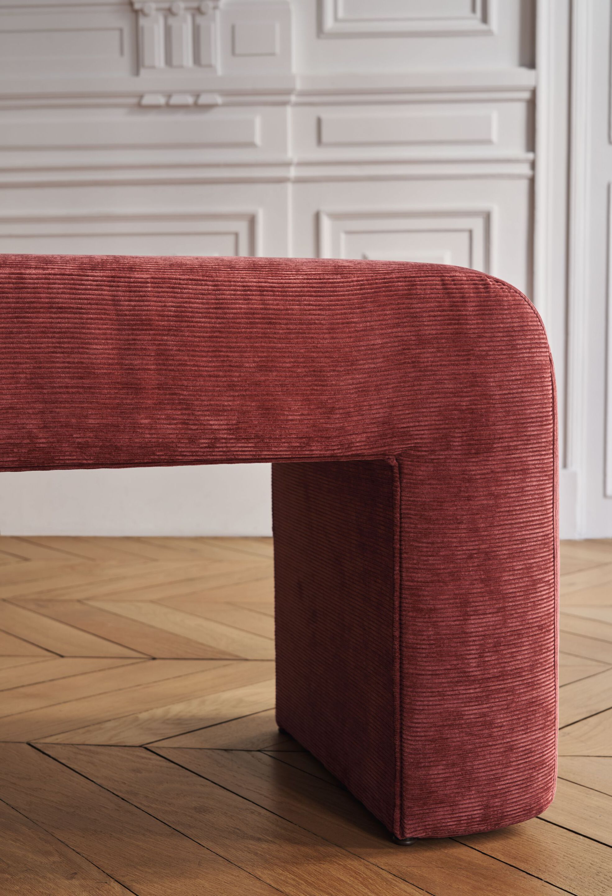 Бархатная однотонная ткань Casamance Variance ARCH-00084426 - Вид №5