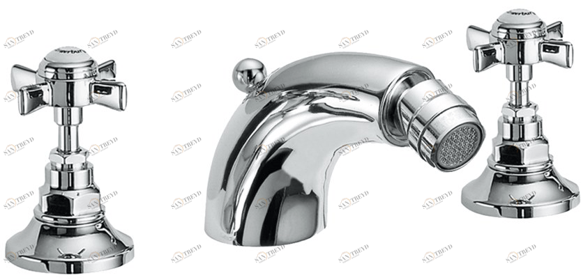 Fir Italia Смеситель для биде с регулируемым изливом Canterbury 30 3023225