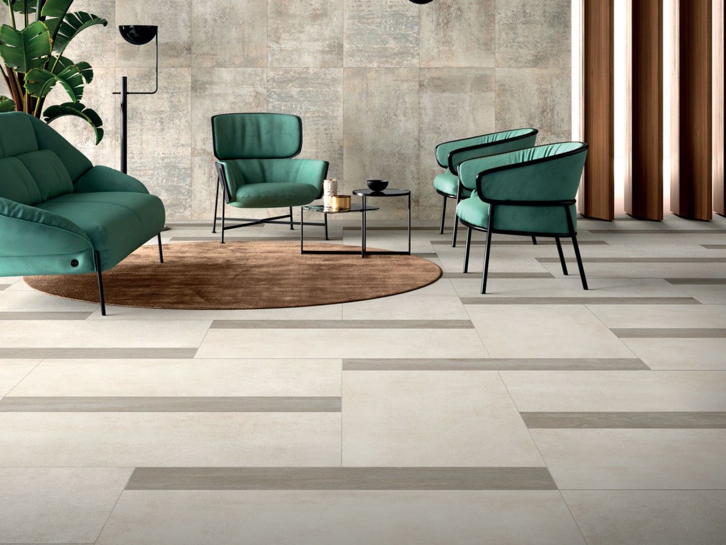 Цементный эффект противоскользящий пол / покрытие MARINER Absolute ARCH-00080355 - Вид №3