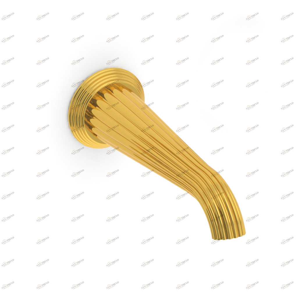 C47-1WS1 C47-1WS1 Излив для раковины настенный АЛМАЗНЫЙ КУПОЛ Cristal & Bronze DÔME DIAMANT 