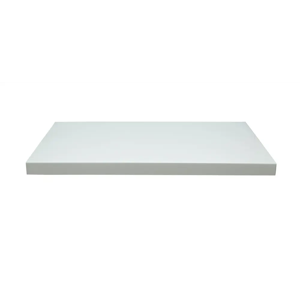Столешница в ванную Scandi 160x47 см литой мрамор цвет белый Santreyd STLM-2071248 - Вид №1