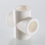 VTp.741.0.040 Фитинг полипропиленовый – крестовина Valtec 40 мм  - Вид №5