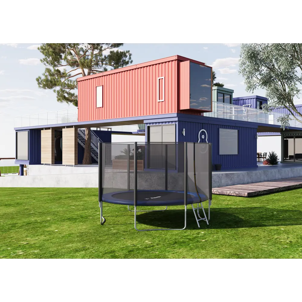 Батут с защитной сеткой ø427 см до 150 кг Santreyd STLM-2144888 - Вид №3
