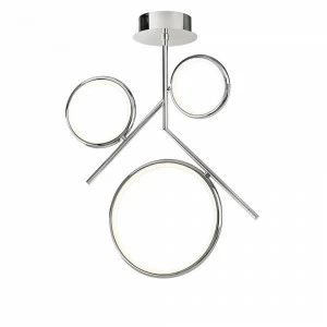 Подвесная светодиодная люстра Mantra Olimpia Cromo 6591 хром MANTRA ДИЗАЙНЕРСКИЕ, OLIMPIA CROMO 279967 Хром