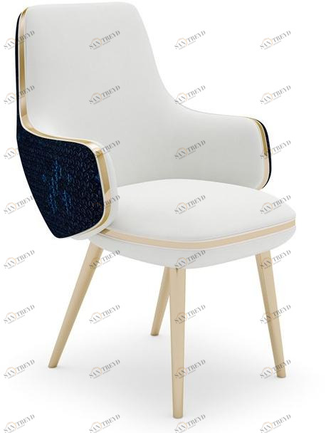 Sicis Стул из ткани с подлокотниками sun-id-1506202