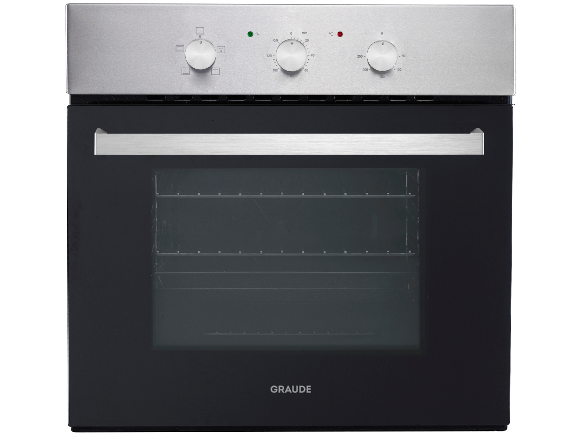 8156214 Электрический духовой шкаф Graude BE 60.0 E серебристый STDN-0040016
