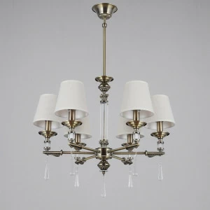 Подвесная люстра Omnilux Rivoli OML-64213-06 OMNILUX ДИЗАЙНЕРСКИЕ, RIVOLI 279754 Кремовый