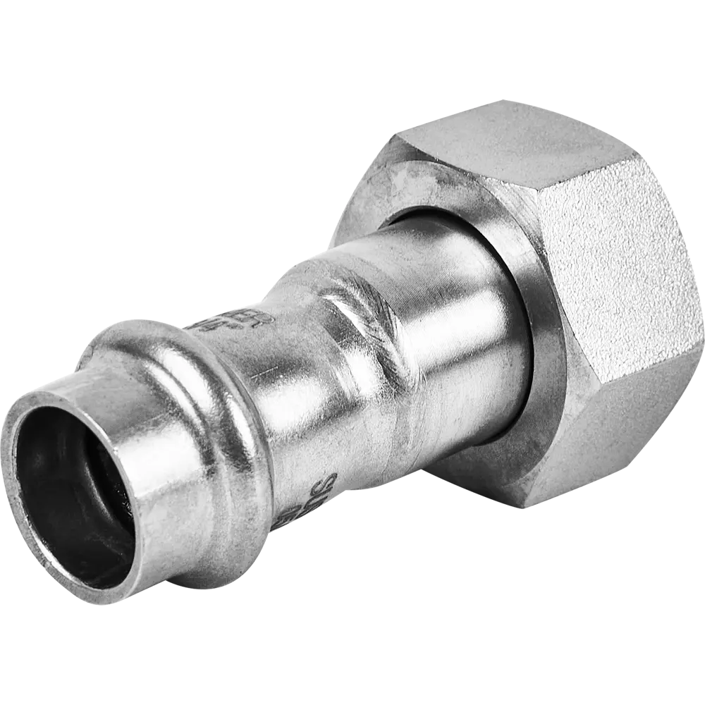 Муфта переходная Rommer 3/4"x15 мм с накидной гайкой ВПр-ВР нержавеющая сталь 88011215 STLM-2089140 