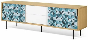 TemaHome Комод с раздвижными дверцами и ящиками Dann