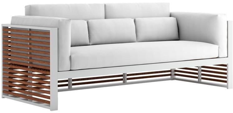 GANDIABLASCO 3-местный садовый диван из тика Dna teak sun-id-1442189 - Вид №1