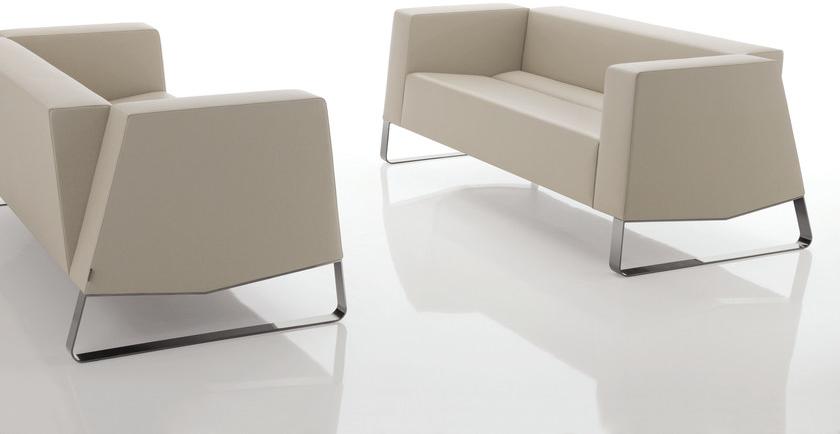 Billiani Кожаный диван-санки Inka steel sun-id-1509831 - Вид №1