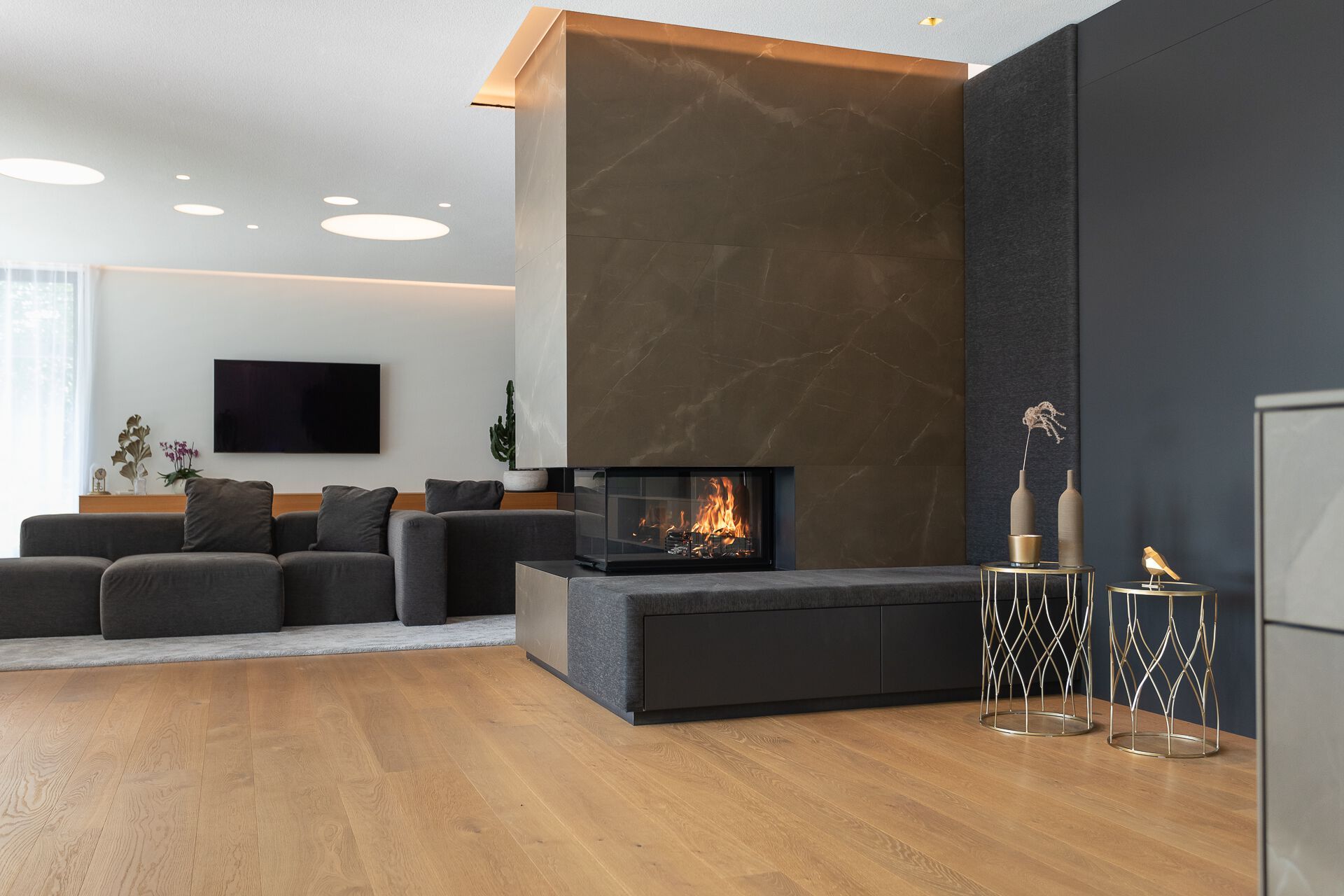 Стальной тройной фасад дровяной камин RÜEGG RIII ARCH-00145191 - Вид №5