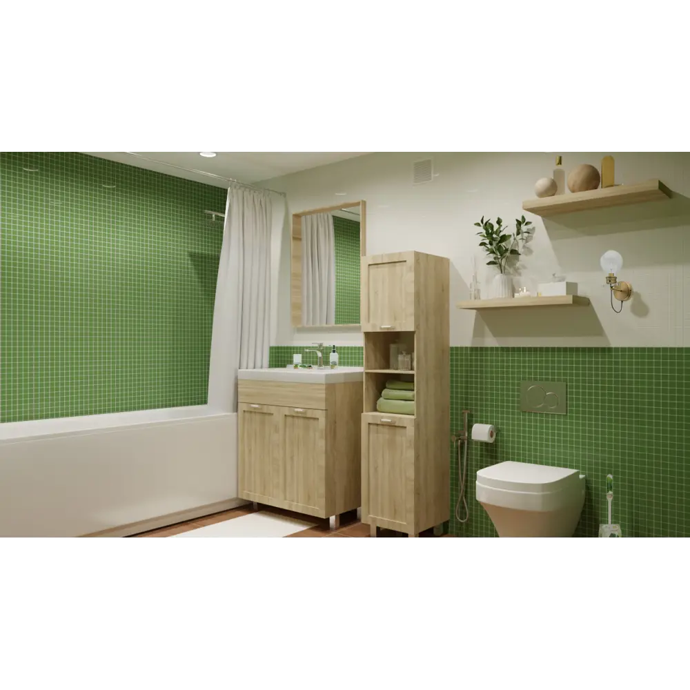 Комплект инсталляция унитаз кнопка Geberit Kolo Сет Selnova STLM-2131057 - Вид №4