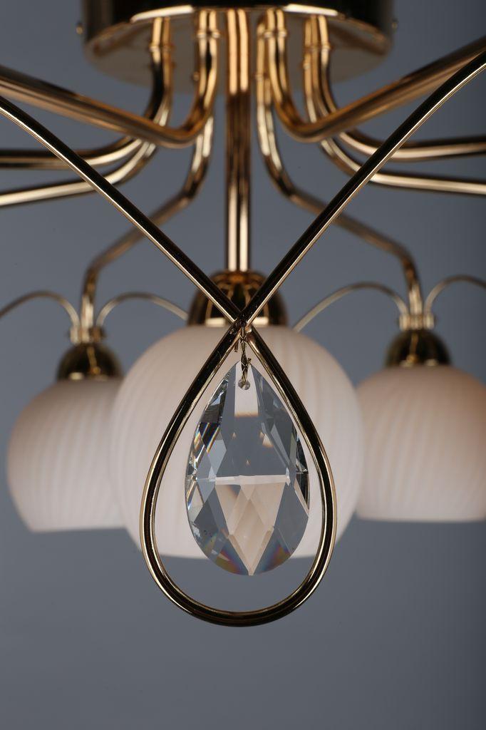 Потолочная люстра Omnilux OML-31907-09 OMNILUX ДИЗАЙНЕРСКИЕ 182856 Белый  - Вид №2