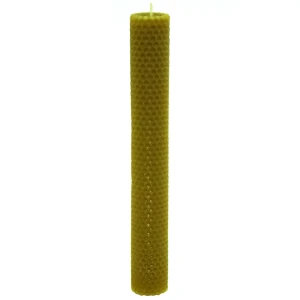 Свеча вощинная цилиндр натуральная 3x26 см 86389130 STLM-2022597