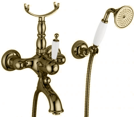 Смеситель MIGLIORE Oxford ML.OXF-6302.CRDO для ванны/душа - хром/золото ML.OXF-6302.BI.CRDO - Вид №2