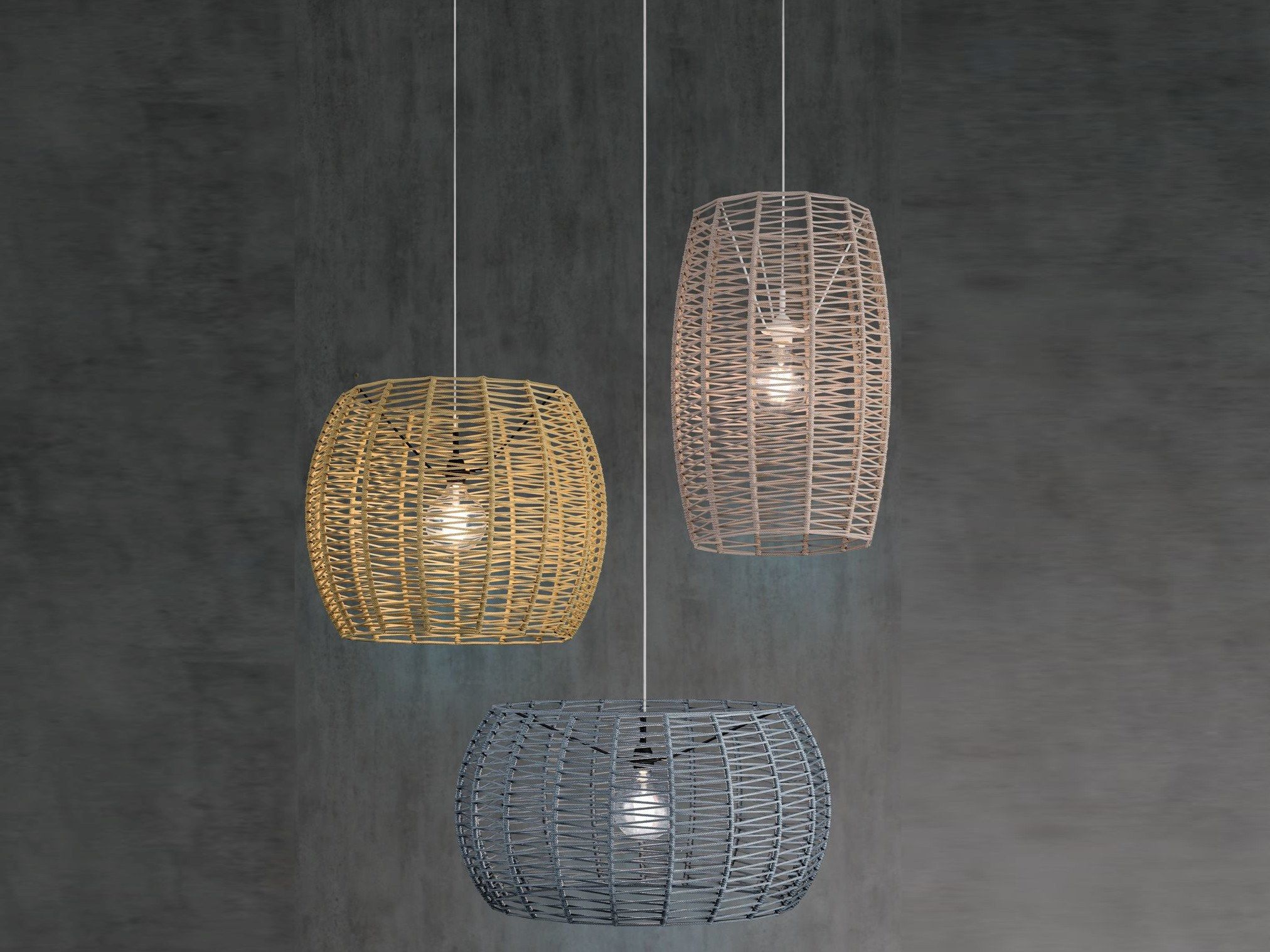 Веревка открытый подвесной светильник / подвесной светильник Olé Lighting Poma ARCH-00050731 - Вид №5