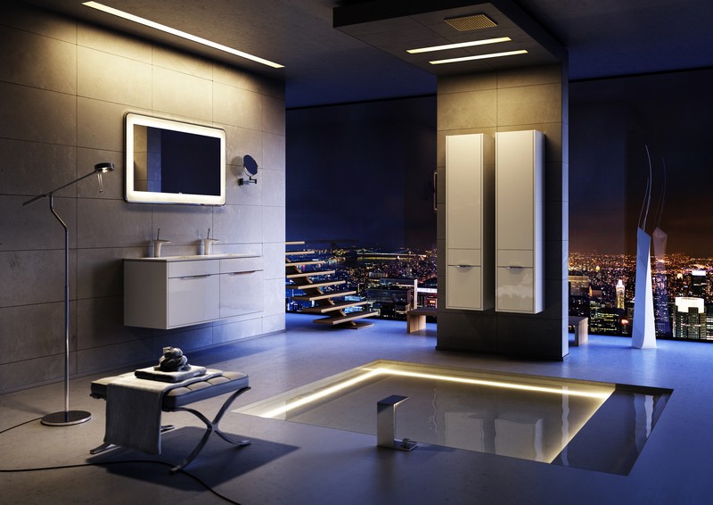 Malaga пенал  подвесной левый, цвет белый Mal.05.03/L AQWELLA sun-id-277774 - Вид №1