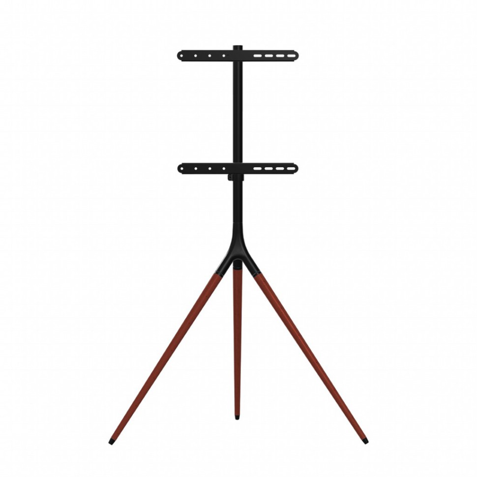 TS1220 BLACK Мобильная стойка на 1 тв/ 32-65" от 200х200 до 400х400 наклон 0º поворот 0º макс нагр 35кг высота 700-1200мм, диаметр колонны 35мм, размер основания: 896х423 мм, черная ONKRON Santreyd 