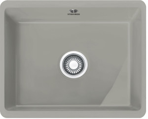 126.0380.349 Best, серия kubus, керамика, мойка mtk 610-58, установка под столешницу, вентиль-автомат, жемчужно-серый Franke Franke Kubus