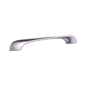 Мебельная ручка-скоба Larvij Elegant 160mm никель серебристый